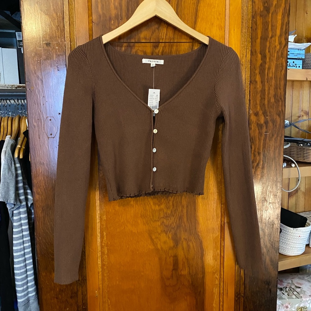 Pacsun cropped cardigan